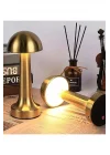 Gold Mantar Masa Lambası