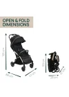 Goody XPlus Bebek Arabası Black Relux