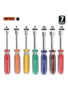 Greatneck ND71 Metric Professional Nut Driver seti, 7 parça