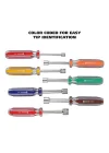 Greatneck ND71 Metric Professional Nut Driver seti, 7 parça