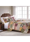 Greenland Home Antique Chic Authentic Patchwork Cotton yorgan seti