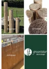 Greenosier 1mX2m hasır kamış çit