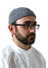 Gri Katlamalı Çift Renk Kışlık Kadife Takke