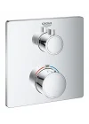 Grohtherm Termostatik Banyo Duş Bataryası 2 çıkışlı divertörlü- 24079000
