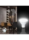 GU10 LED DİMLi LAMBA, SICAK BEYAZ IŞIK 4W 310LM 3000K