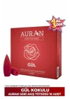 Gül Kokulu Geri Akış Tütsüsü konik Tütsü Rose Backflow Incense Cones 10 Adet