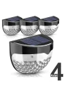 Güneş Enerjili Duvar ve Çit LED Aydınlatma 4 Adet/GT-SL23