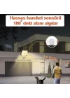 Güneş Enerjili, Hareket Sensörlü, 228 Boncuk LED Aydınlatma/GT-SL33
