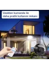 Güneş Enerjili, Hareket Sensörlü, 228 Boncuk LED Aydınlatma/GT-SL33