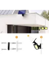 Güneş Enerjili Hareket Sensörlü, 3 Taraflı 171 Cob Led Aydınlatma/GT-SL15
