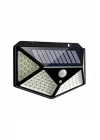 Güneş Enerjili Lamba Led Sokak Dış Ortam Solar Bahçe Aydınlatması Su Geçirmez Sensörlü (100 Led)
