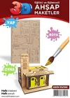Halk Kitabevi Benzin İstasyonu Ahşap Maket