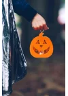 Halloween Işıklı Masa Süsü Balkabağı