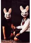 Halloween Maske Tüylü Tavşan