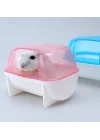 Hamster Banyosu Küçük - 12x9x9 cm (Mavi)