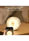 Hareket Sensörlü USB Şarjlı Lamba Led Işık Sensörlü Lamp Gece Lambası Hareket Sensör Led Sensör Lamba