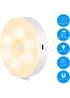 Hareket Sensörlü USB Şarjlı Led Işık Lamba - Gece Lambası