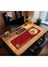 Harry Potter Hogwarts Oyun Gaming Klavye Mouse Pad Masa Matı 70x30 cm