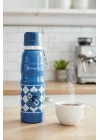 Harry Potter Lisanslı Charmlı Termos, 600 ml Kapasite, Mavi