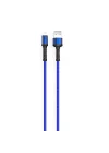 Hasır Kırılmaya Dayanıklı 2m LS64 Lightning Usb Kablo Kırmızı