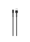 Hasır Kırılmaya Dayanıklı 2m LS64 Lightning Usb Kablo Kırmızı