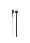 Hasır Kırılmaya Dayanıklı 2m LS64 Type-C Usb Kablo Siyah