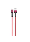 Hasır Kırılmaya Dayanıklı 3m LS65 Micro Usb Kablo Kırmızı