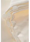 Hazır Saten Güneşlik Perde Ekru Renk (210x190cm)