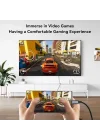 HDMI Çevirici USB C HDMI 4K 60Hz HDMI, 200cm USB C HDMI Adaptör USB C HDMI Uyumlu Thunderbolt Type-C to HDMI 2 Metre Kablo Uzunluğu ZR854