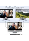 HDMI Çevirici USB C HDMI 4K 60Hz HDMI, 200cm USB C HDMI Adaptör USB C HDMI Uyumlu Thunderbolt Type-C to HDMI 2 Metre Kablo Uzunluğu ZR854