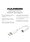 HDX1003 LIGHTNING (M) TO 3.5MM (F) ÇEVİRİCİ BLUETOOTH BEYAZ