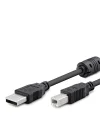 HDX7506 USB-A (E) - USB-B (E) 3mt Yazıcı Kablosu - Siyah