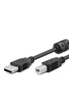 HDX7506 USB-A (E) - USB-B (E) 3mt Yazıcı Kablosu - Siyah