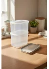 Hide Plus 2Li Saklama Kabı 1900 Ml Beyaz