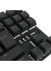 HK410 Mekanik Switch 19 Mod RGB Kablolu Siyah TKL Türkçe Gaming Klavye (Mavi Switch)