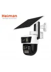 HM-850 2 Kameralı Solar PTZ 4G Sim Kartlı Kamera