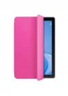 Honor ile uyumlu Pad X8 Smart Cover Standlı 1-1 Kılıf Pembe