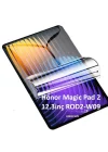 Honor Magic Pad 2 12.3inç ROD2-W09 ile uyumlu Tablet Nano Ekran Koruyucu Renksiz