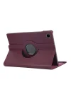 Honor Pad X8 10.1 inç ile uyumlu Kılıf 360 Dönebilen Standlı Case Mor