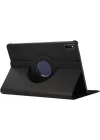 Honor Pad X9A 11.5 inç ELN2-W29 ile uyumlu Kılıf 360 Dönebilen Standlı Case Siyah