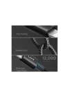 Horizontal 20W Type C to Lightning 1 Metre iPhone iPad Hızlı Şarj ve Data Kablosu Space Gray