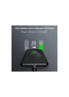 Horizontal 20W Type C to Lightning 1 Metre iPhone iPad Hızlı Şarj ve Data Kablosu Space Gray