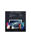 Horizontal 20W Type C to Lightning iPhone iPad Hızlı Şarj ve Data Kablosu Space Gray BRT (2 Metre)