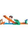Hot Wheels Monster Trucks Timsahı Devir Oyun Seti JJN45