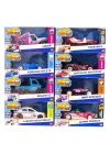 Hot Wheels Pull-Back Speeders oyuncak araba, 1:43 ölçeğinde, geri çekilip bırakmak için araba, Rolomatic motor veya kapı, bagaj veya motor kaputu ile açılabilir, modeller değişebilir, HPR70