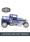 Hot Wheels Pull-Back Speeders oyuncak araba, 1:43 ölçeğinde, geri çekilip bırakmak için araba, Rolomatic motor veya kapı, bagaj veya motor kaputu ile açılabilir, modeller değişebilir, HPR70