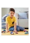 Hot Wheels Pull-Back Speeders oyuncak araba, 1:43 ölçeğinde, geri çekilip bırakmak için araba, Rolomatic motor veya kapı, bagaj veya motor kaputu ile açılabilir, modeller değişebilir, HPR70