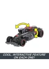 Hot Wheels Pull-Back Speeders oyuncak araba, 1:43 ölçeğinde, geri çekilip bırakmak için araba, Rolomatic motor veya kapı, bagaj veya motor kaputu ile açılabilir, modeller değişebilir, HPR70