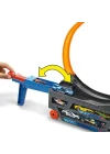 Hot Wheels Standlı Tır, 18 Araç Kapasiteli, Çemberli, Fırlatıcılı, GCK38
