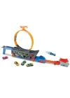 Hot Wheels Standlı Tır, 18 Araç Kapasiteli, Çemberli, Fırlatıcılı, GCK38